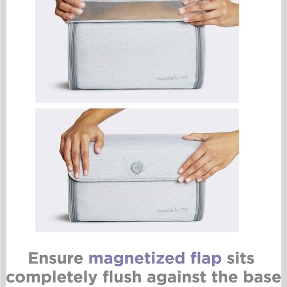 Brand new sealed in box Munchkin® 595™ UV Cleaning Bag, Grey - Picture 2 of 5